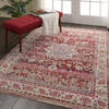 Nourison Vintage Kashan Red 53 X 710 Area Rug 805-115503 Thumb 5