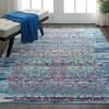 Nourison Vintage Kashan Blue 40 X 60 Area Rug  805-115510 Thumb 3