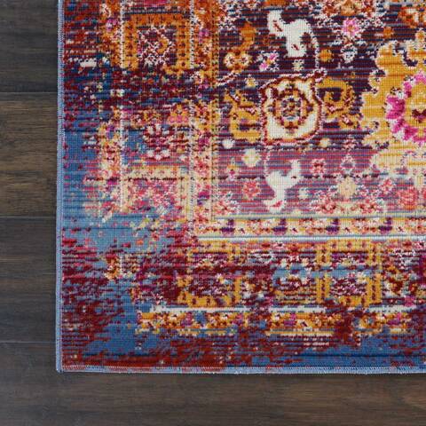 Nourison Vintage Kashan Red Runner 24 X 80 Area Rug 805-115523 Image 1