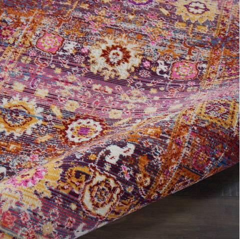 Nourison Vintage Kashan Red Runner 24 X 80 Area Rug 805-115523 Image 2