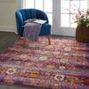 Nourison Vintage Kashan Red 40 X 60 Area Rug 805-115526 Thumb 3