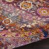 Nourison Vintage Kashan Red Round 60 X 60 Area Rug 805-115527 Thumb 2