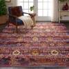 Nourison Vintage Kashan Red 710 X 910 Area Rug 805-115528 Thumb 4