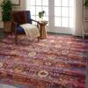 Nourison Vintage Kashan Red 710 X 910 Area Rug  805-115528 Thumb 5