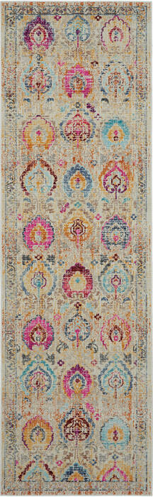 Nourison Vintage Kashan Beige Runner 24 X 80 Area Rug 805-115532 Image 0