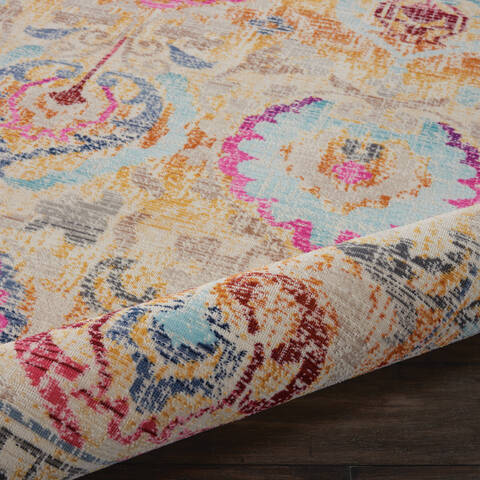 Nourison Vintage Kashan Beige 710 X 910 Area Rug 805-115537 Image 2