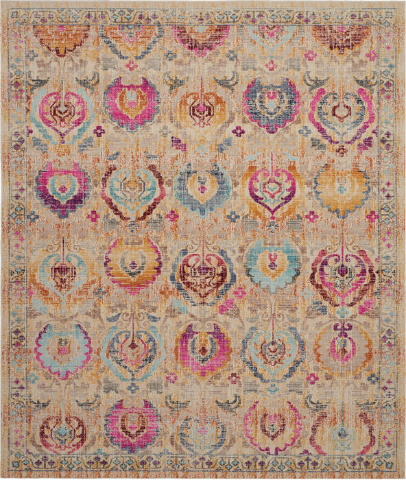 Nourison Vintage Kashan Beige 710 X 910 Area Rug 805-115537 Image 0