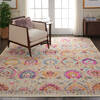 Nourison Vintage Kashan Beige 710 X 910 Area Rug 805-115537 Thumb 5