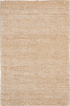 Nourison Weston Beige Rectangle 4x6 ft Bamboo Silk Carpet 115560