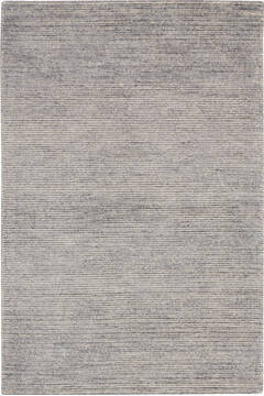 Nourison Weston Grey Rectangle 5x7 ft Bamboo Silk Carpet 115567