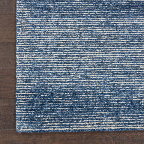 Nourison Weston Blue 96 X 130 Area Rug 805-115593 Image 1