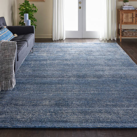 Nourison Weston Blue 96 X 130 Area Rug 805-115593 Image 3