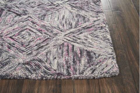 Nourison Linked Grey Runner 23 X 76 Area Rug 805-115603 Image 4