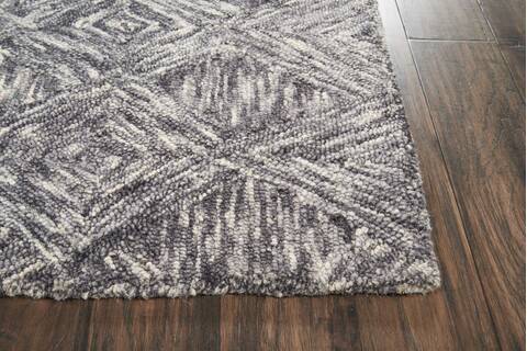 Nourison Linked Grey Runner 23 X 76 Area Rug 805-115604 Image 4