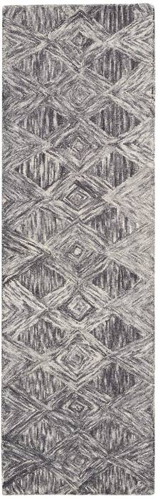 Nourison Linked Grey Runner 23 X 76 Area Rug 805-115604 Image 0