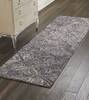 Nourison Linked Grey Runner 23 X 76 Area Rug 805-115604 Thumb 3