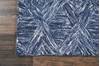 Nourison Linked Blue Runner 23 X 76 Area Rug 805-115606 Thumb 1
