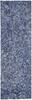 Nourison Linked Blue Runner 23 X 76 Area Rug  805-115606 Thumb 0