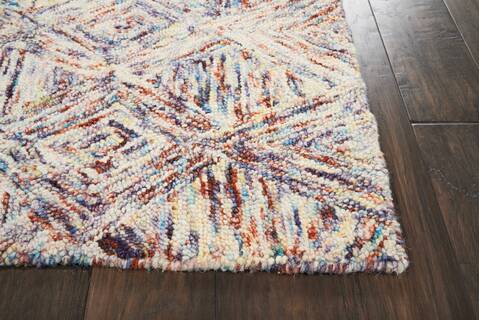 Nourison Linked Multicolor Runner 23 X 76 Area Rug 805-115608 Image 4