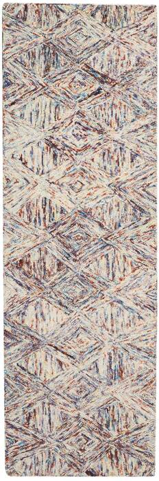 Nourison Linked Multicolor Runner 23 X 76 Area Rug 805-115608 Image 0