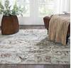 Nourison Euphoria Grey Square 50 X 50 Area Rug  805-115609 Thumb 3