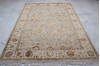 Jaipur Beige Hand Knotted 511 X 91  Area Rug 905-115614 Thumb 1