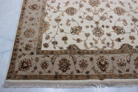 Jaipur White Hand Knotted 60 X 92 Area Rug 905-115616 Image 2
