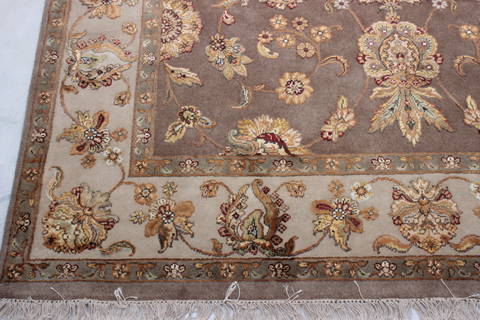Jaipur Brown Hand Knotted 61 X 93 Area Rug 905-115636 Image 2