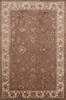 Jaipur Brown Hand Knotted 61 X 93  Area Rug 905-115636 Thumb 0