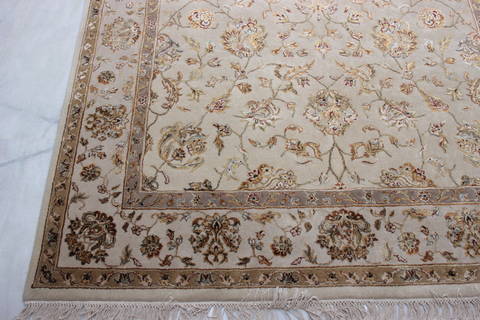 Jaipur Beige Hand Knotted 511 X 91 Area Rug 905-115639 Image 2