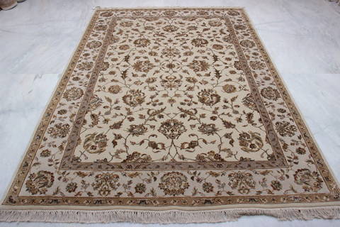Jaipur Beige Hand Knotted 511 X 91 Area Rug 905-115639 Image 3