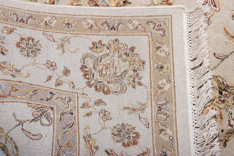 Jaipur Beige Hand Knotted 511 X 91 Area Rug 905-115639 Image 4