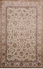 Jaipur Beige Hand Knotted 511 X 91  Area Rug 905-115639 Thumb 0