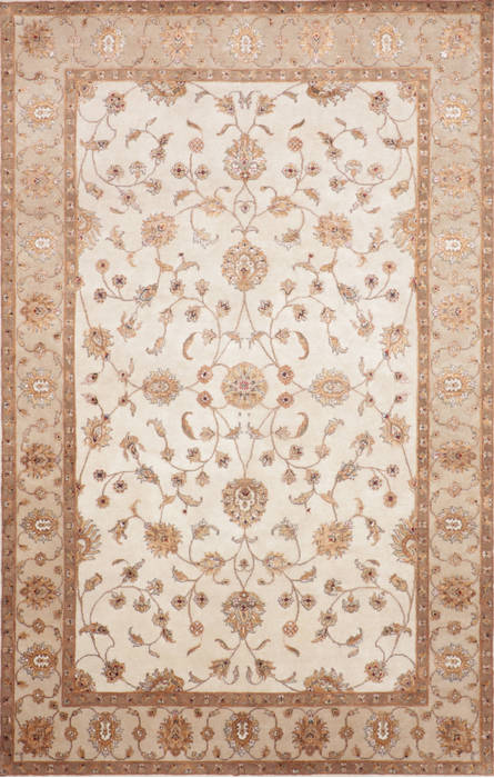 Jaipur White Hand Knotted 61 X 91 Area Rug 905-115640 Image 0