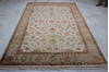 Jaipur White Hand Knotted 61 X 91  Area Rug 905-115640 Thumb 1