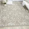 Nourison Elan Grey 79 X 99 Area Rug 805-115643 Thumb 3