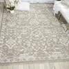 Nourison Elan Grey 79 X 99 Area Rug  805-115643 Thumb 3