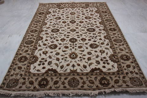Jaipur White Hand Knotted 60 X 91 Area Rug 905-115654 Image 3