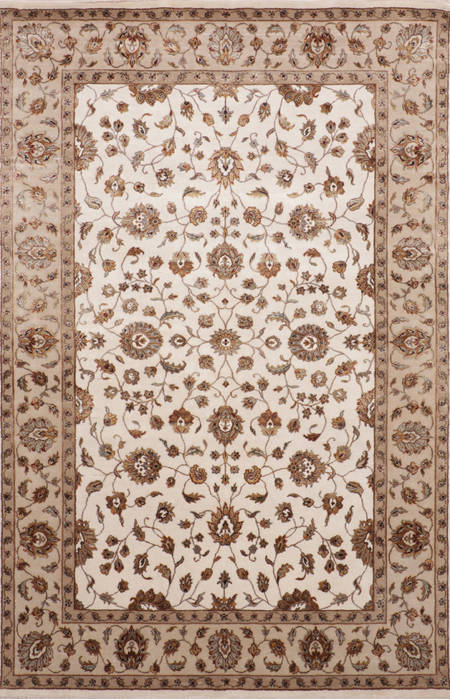Jaipur White Hand Knotted 60 X 91 Area Rug 905-115654 Image 0