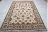 Jaipur White Hand Knotted 61 X 92  Area Rug 905-115655 Thumb 3