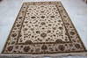 Jaipur White Hand Knotted 61 X 91  Area Rug 905-115661 Thumb 3