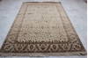 Jaipur Beige Hand Knotted 60 X 91  Area Rug 905-115662 Thumb 1