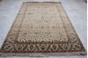 Jaipur Beige Hand Knotted 60 X 91 Area Rug 905-115662 Thumb 1