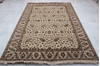 Jaipur Beige Hand Knotted 60 X 91  Area Rug 905-115662 Thumb 3