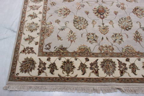 Jaipur Grey Hand Knotted 60 X 94 Area Rug 905-115663 Image 2