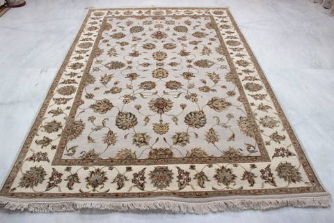Jaipur Grey Hand Knotted 60 X 94 Area Rug 905-115663 Image 3