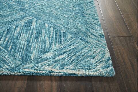 Nourison Linked Blue 80 X 106 Area Rug 805-115675 Image 4