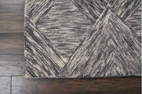 Nourison Linked Grey 80 X 106 Area Rug 805-115679 Image 1