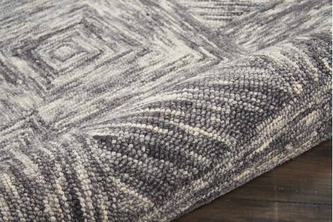 Nourison Linked Grey 80 X 106 Area Rug 805-115679 Image 2