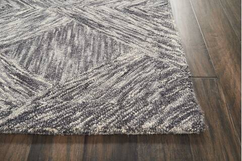 Nourison Linked Grey 80 X 106 Area Rug 805-115679 Image 4